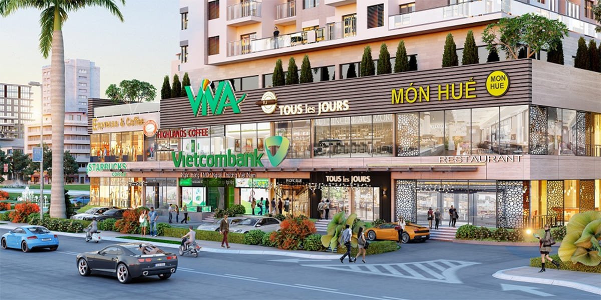 Shophouse chân đế Vinhomes Đông Anh  