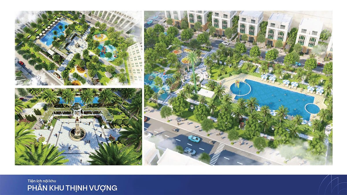 Tiện ích phân khu Thịnh Vượng